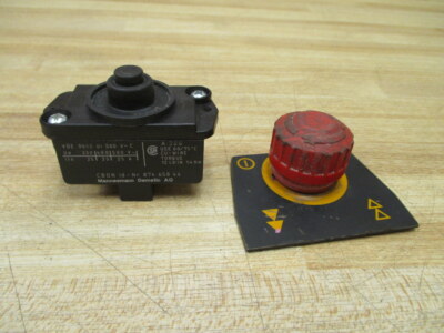 Mannesmann Dematic 874 658 44 Push Button Switch 87465844