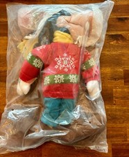 Vintage Disney  s Goofy NWT In Plastic /Christmas Goofy / Vintage Goofy Plush 16  