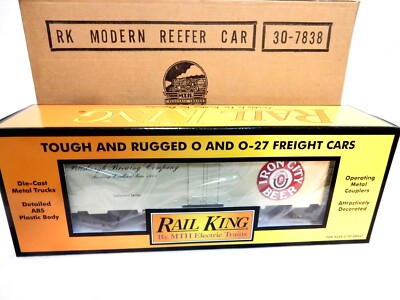 MTH Rail King Collector's Series  Pittsburgh, Pa. Iron City Beer Reefer-New &Box