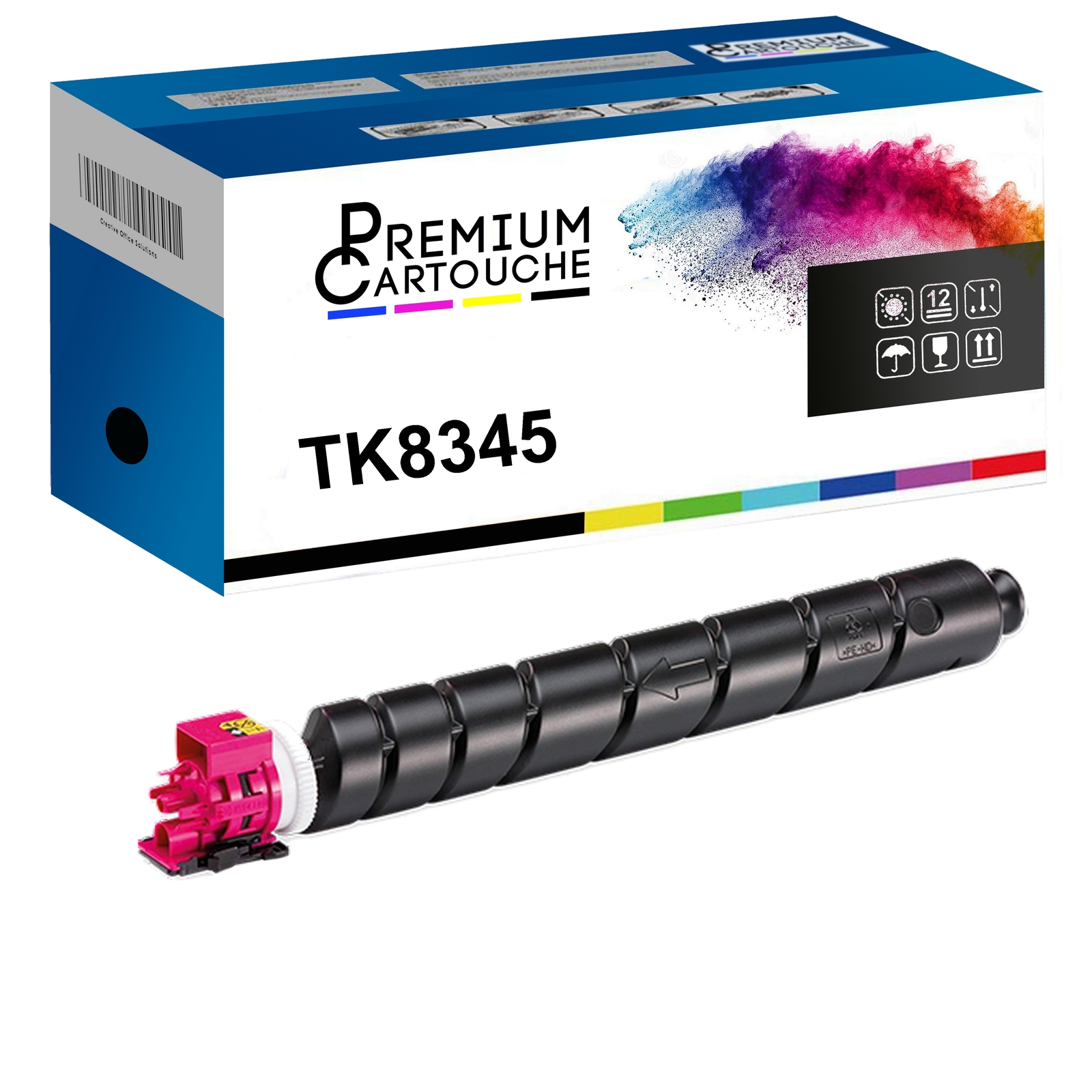 Toner Kyocera magenta compatible premium cartouche laser 1T02L7BNL0 haute performance