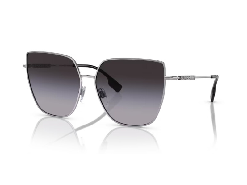 Burberry Sunglasses BE3143  10058G Silver grey Woman