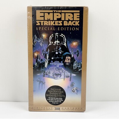 NEW SEALED Star Wars - The Empire Strikes Back - THX - Special Edition VHS Video