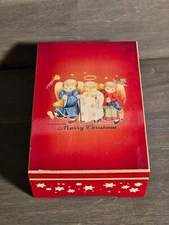 ANRI Schmid 1978 Heavenly Trio Music Trinket Jewelry Box By Sister Berta Hummel