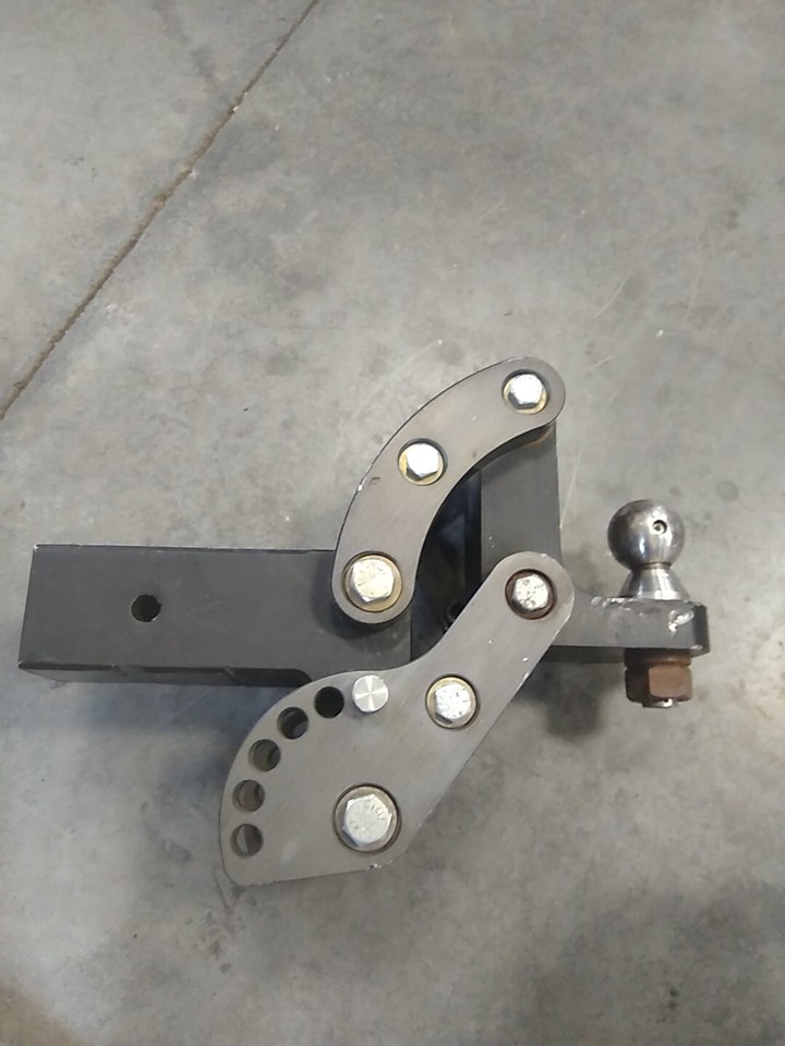 3" inch Rhino Hitch Adjustable Drop Hitch 16,000 Lb 10" drop hitch eBay