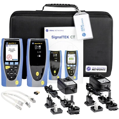 Trend Networks R156006 SignalTEK CT Network Tester 1 Gigabit Touch-Screen - Image 1 of 3