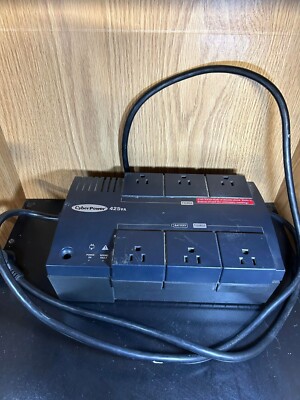 CyberPower CPS425SL 425VA 230W 120V Surge Protector Tested Working 6+ Outets