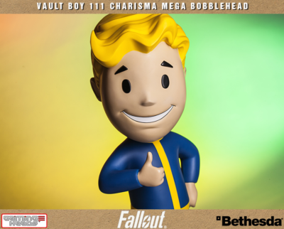 Gaming Heads Fallout®4 Vault Boy 111 Giant Bobblehead Doll | eBay