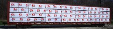 HO SCALE: "Grant" lumber load for Walthers, Atlas, ExactRail centerbeam