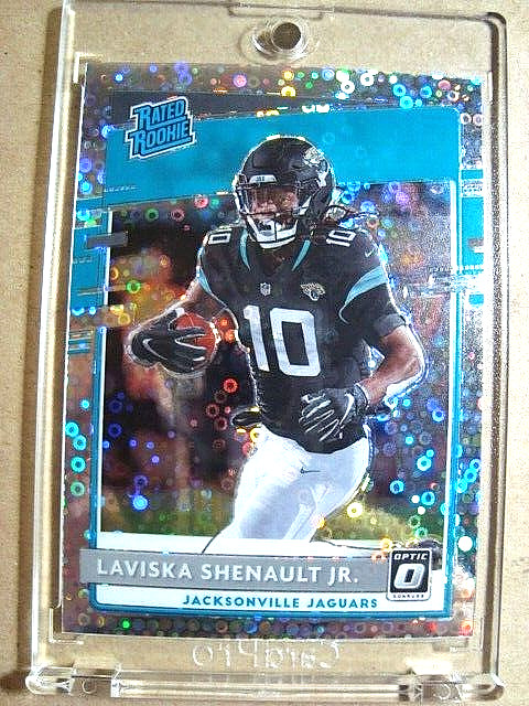 2020 Laviska Shenault Jr. Donruss Optic Rookie Silver Disco Prizm RC /125 🔥🔥🔥