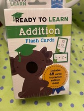 Addition And Subtraction Ready To Learn 2 Pack Flash Cards 48 Cards Each NEW