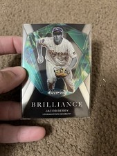 2022 Panini Prizm Draft Picks Jacob Berry Brilliance Silver Prizm