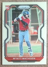 2021 Panini Prizm Rookie #84 Wyatt Mathisen Arizona Diamondbacks Baseball Card