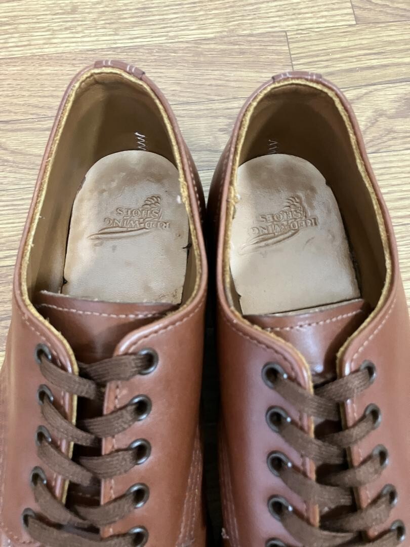 Red Wing 8071 1930s SPORT OXFORD Brown US9.5D Leather Boots Men's