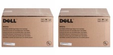 2 nuevos cartuchos de tóner originales sellados bolsa abierta Dell NY313 High Yld 5330DN