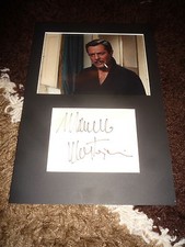 Marcello Mastroianni (+ 1996) signed autograph 20x30 cm mat RARE