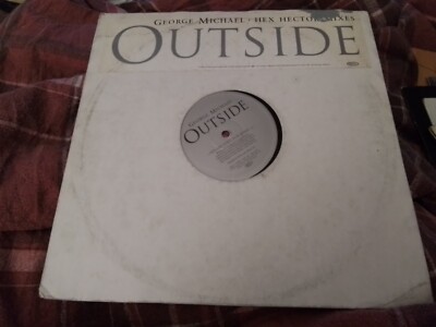 George Michael -Outside (Hex Hector Mixes)-12'' Vinyl Maxi Promo-XPR3291- 1988 Ex