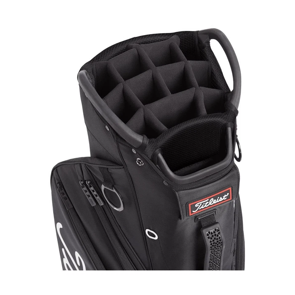 Bolsa de golf ligera Titleist Cart 14 negra Foto 3 de 4