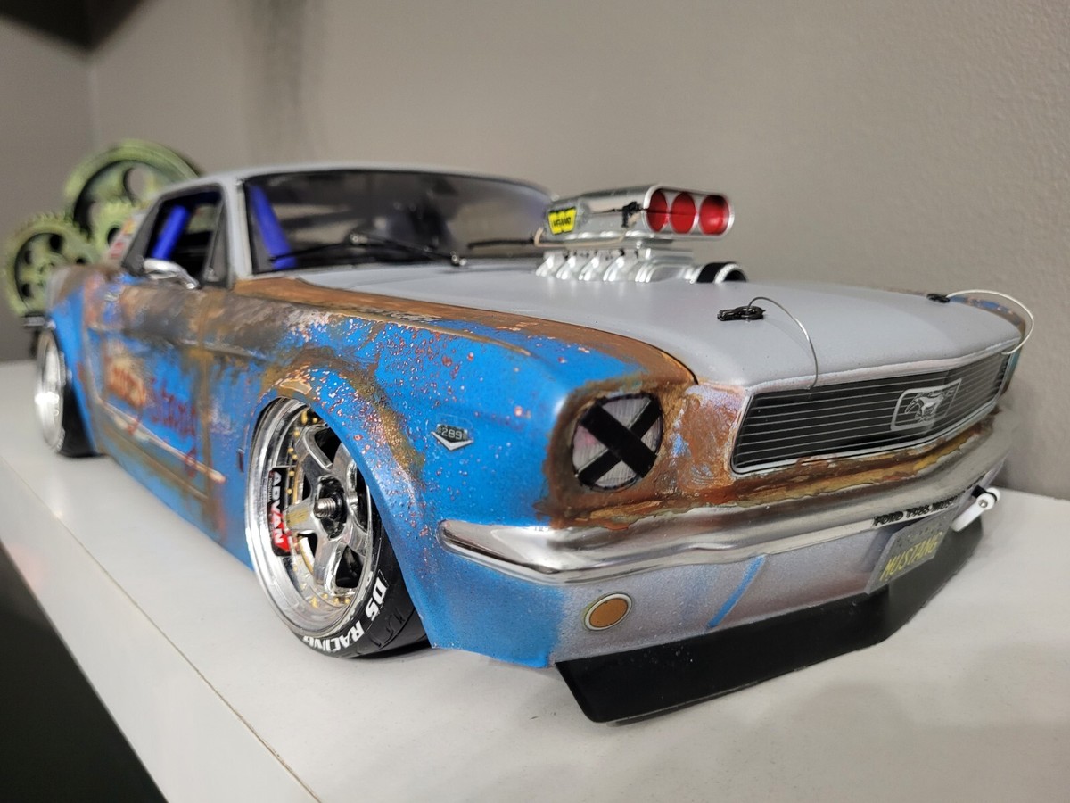 Custom 1/10 1966 Ford Mustang Coupe Body Only. Fits Usukani