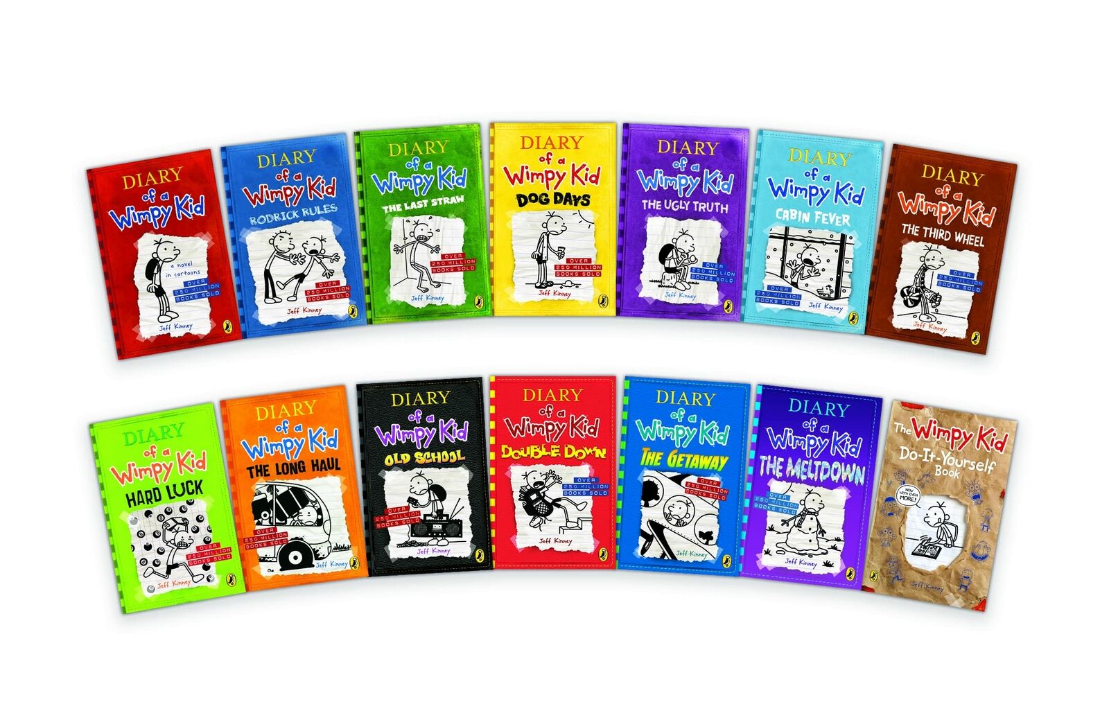 Diary of a Wimpy Kid Box set (14 books) 