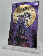 BATMAN OFF-WORLD #1 SKOTTIE YOUNG SIGNED VIRGIN FOIL BRAND NEW UN-OPENED W/ COA