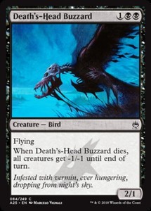 Death's-Head Buzzard - Foil x1 - Masters 25 - NM-Mint, English - Masters 25