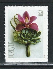 US Mint Single Contemporary Boutonniere Forever Stamp,Scott#5457
