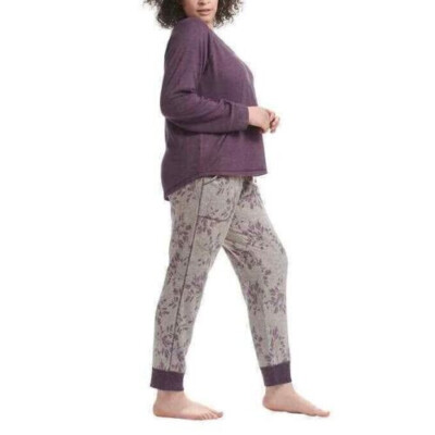 Live Love Lounge Ladies' 3-Piece Lounge Set  - XXL - purple
