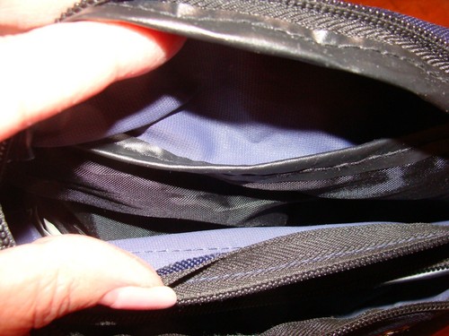 Set Of 3 Fannie Packs ~ Eastport Outdoor Co.~Two Navy~1 Black ~3 Zipper Pockets~ - Picture 6 of 7