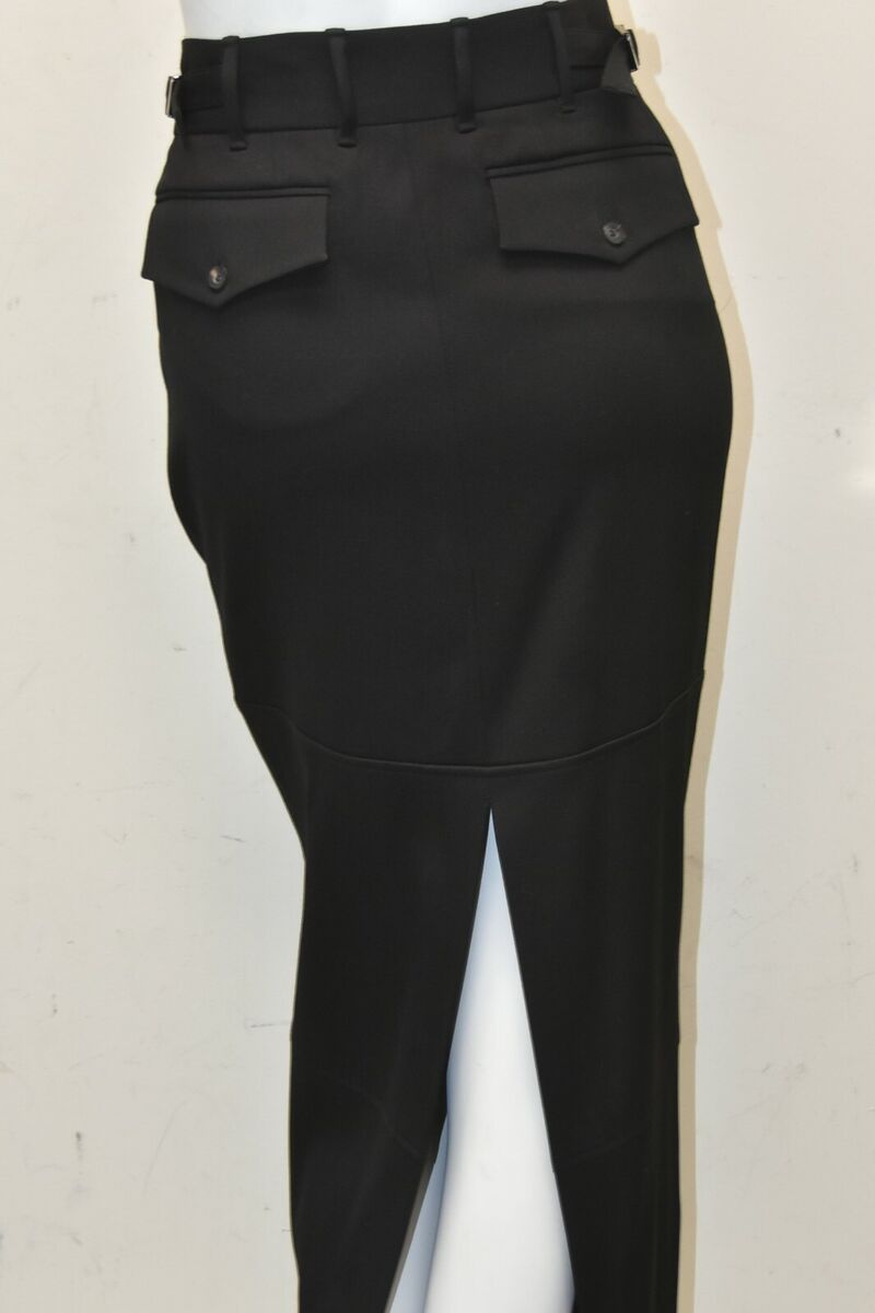 NEW Gucci Tom Ford Era High Waisted Maxi Long Black Skirt NEW Gucci Tom Ford Era High Waisted Maxi Long Black Skirt