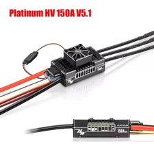 Hobbywing Platinum HV 150A V5.1 3-8S 5-8V/10A BEC Brushless ESC For RC Fix-wing