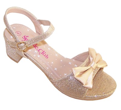 childrens gold sparkly shoes