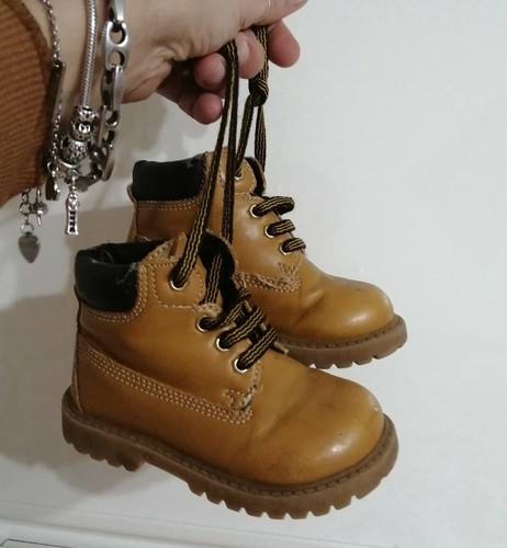Scarpe Bimbo Stivaletti Beige Cammello 21 | eBay