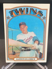 1972 Topps HOF Harmon Killebrew #51 Minnesota Twins Excellent Vintage