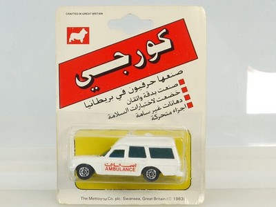 Corgi Juniors Mercedes 2200 Binz Ambulance Iran Saudi Arabia MOC OVP ZZ 1308-08-