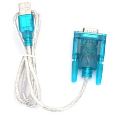 2Pcs HL-340 USB To RS232 Serial Port Adapter 9 Pin Serial Cable  