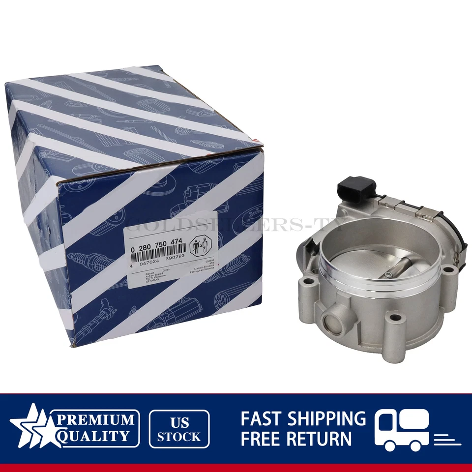 For Porsche 911 Boxster Cayenne Cayman Throttle Body 74mm Fits BOSCH 99760511501 - Изображение 2 из 4