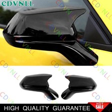 For Chevrolet Camaro 16 Bright Black Exterior Reversing Mirror Cover Trim 2pcs For Chevrolet Camaro 16 Bright Black Exterior Reversing Mirror Cover Trim 2pcs