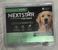 NEXTSTAR Flea Tick Topical for Large Dogs 45-88Lbs 3-Month Supply
