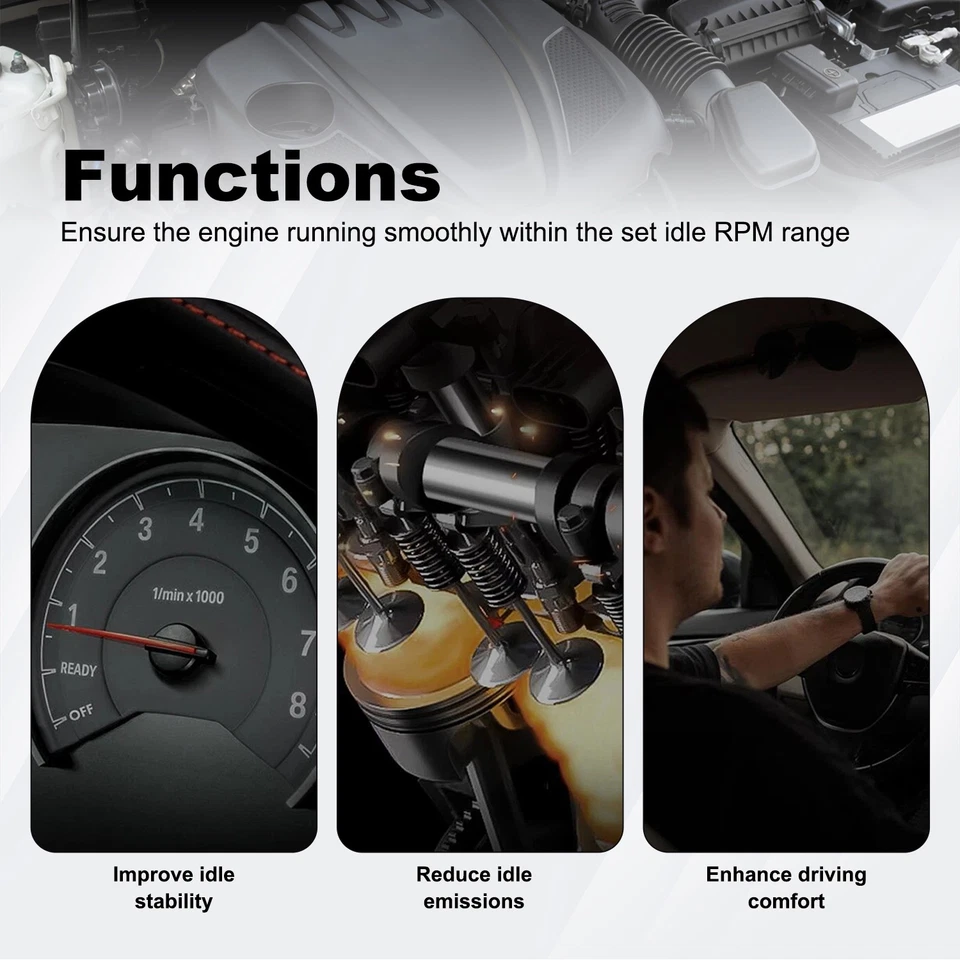 Válvula de control de aire de ralentí con junta tórica para Dodge Dakota Grand Jeep Cherokee TJ Wrangler Foto 4 de 4