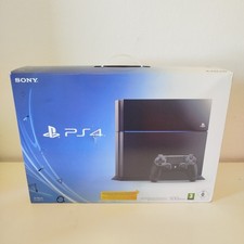 PS4 SONY PlayStation 4 FAT 500GB CONSOLE + CAVI CONTROLLER ORIGINALE BOX OTTIMO