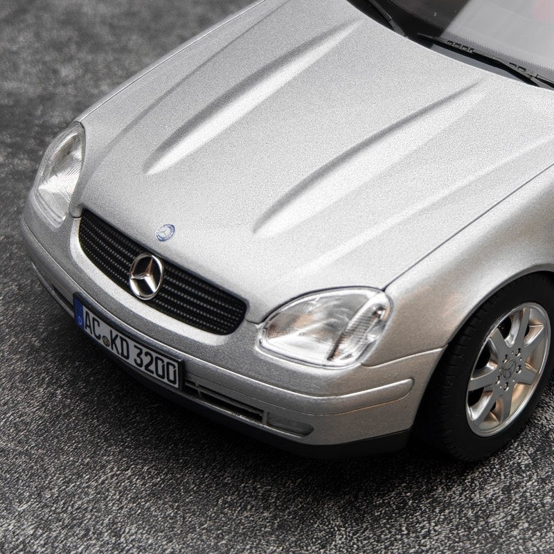 1/43 ベンツ ディーラー正規モデル ミニカー SLK R170 シルバー