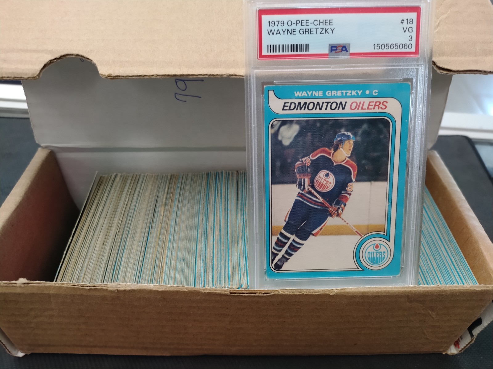 1979-80 O-Pee-Chee Hockey Complete Set (1-396) Wayne Gretzky RC (PSA 3)