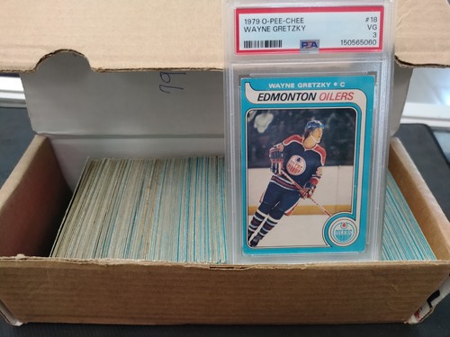 1979-80 O-Pee-Chee Hockey Complete Set (1-396) Wayne Gretzky RC (PSA 3)