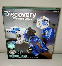 Discovery Mindblown Hydraulic Bionic Hand Build Kit 87-Piece DIY Educational Toy