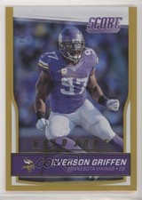 2016 Score Jumbo Gold Zone 74/99 Everson Griffen #187 z7h