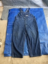Vintage Big Mac Overalls Jeans Men s Blue Denim Workwear 48