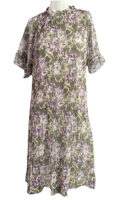 Urban.S Design By Korea MIDI PLEATED DRESS NWT Sz M/L Free Size | eBay