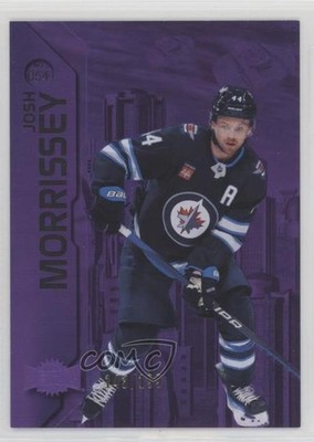 2023-24 Skybox Metal Universe Purple Spectrum FX 143/199 Josh Morrissey #054 2o7