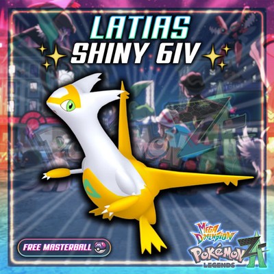6IV Latias Shiny Legends ZA MEGA DIMENSION DLC (Pokemon Legends Z-A)