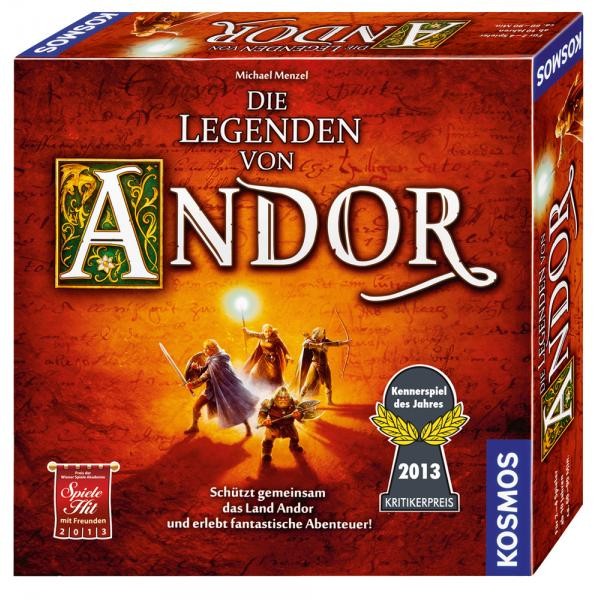 Kosmos Multicolore Le Leggende Di Andor (Tedesco, 2 - 4 Giocatori) - Immagine 3